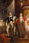 Benjamin West Prince Edward and William IV of the United Kingdom. France oil painting artist